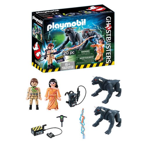 Ghostbusters Venkman with Terror Dogs Playset